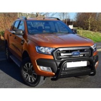 Pare-buffle noir en forme de A pour Ford Ranger 2016-2019 63 mm