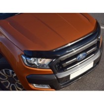 Ford Ranger Facelift 2016-2019 Protection de capot fumée foncée