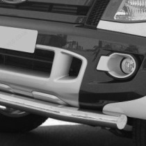 Barre de spoiler en acier inoxydable de 76 mm pour Ford Ranger 2012-2016