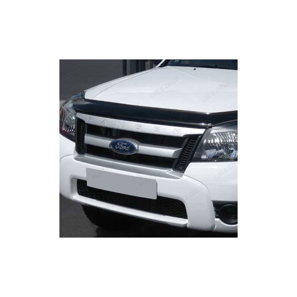 Protection de capot fumée foncée pour Ford Ranger Mk4 2009-2012