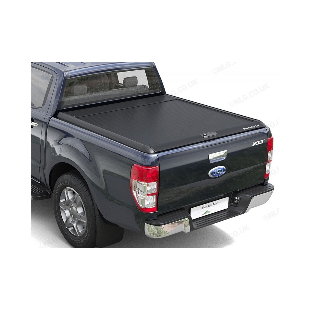 Ford Ranger Super Cab Mountain Top Roll - Volet roulant noir