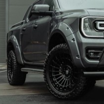 Ford Ranger 2023- Passages de roue Predator Sport en différentes couleurs – Rivets noirs