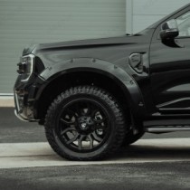 Ford Ranger 2023- Passages de roue Predator Sport en différentes couleurs – Rivets noirs