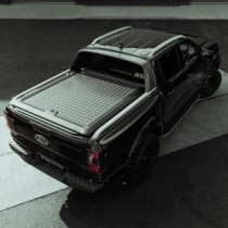 Ford Ranger Wildtrak 2023- Couvercle relevable en aluminium noir ProTop