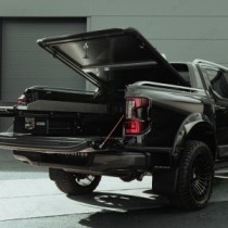 Ford Ranger Wildtrak 2023- Couvercle relevable en aluminium noir ProTop