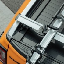 Ford Ranger 2023 - Barres transversales à enroulement - Aero Wing Silver