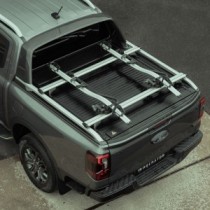 Ford Ranger 2023 - Barres transversales à enroulement - Aero Wing Silver