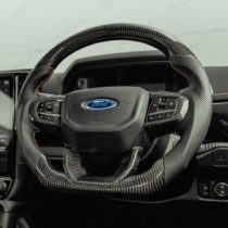 Ford Ranger 2023- Volant chauffant Wildtrak en fibre de carbone