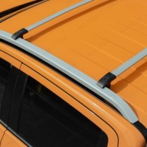 Ford Ranger Wildtrak 2023 - Barres transversales argentées pour rails de toit