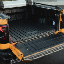 Tapis de caisse de chargement en caoutchouc pour Ford Ranger 2023- Predator - Compatible avec la doublure de caisse