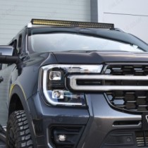 Barre lumineuse de toit double à DEL incurvée fumée de 40 po pour Ford Ranger 2023- Predator