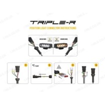 Kit d'intégration de calandre standard Lazer LED Triple-R 850 pour Ford Ranger Wildtrak 2023