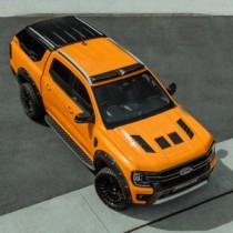 Ford Ranger 2023 - Intégration de feux de toit à LED Lazer Lights - Finition d'apprêt