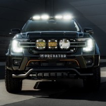 Ford Ranger 2023 - Intégration de feux de toit à LED Lazer Lights - Finition d'apprêt