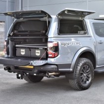 Ford Ranger 2023 - Auvent ProTop Gullwing avec porte arrière en verre