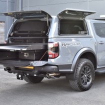 Ford Ranger 2023 - Auvent ProTop Gullwing avec porte arrière en verre