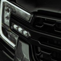 Ford Ranger 2023 - Calandre Predator Eagle Eye - Noir brillant - Double feux de jour