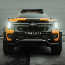 Ford Ranger 2023 - Intégration de la calandre à LED Predator Night Hawk avec contour à LED - Noir mat ou brillant