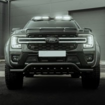 Ford Ranger 2023 - Intégration de la calandre à LED Predator Night Hawk avec contour à LED - Noir mat ou brillant