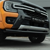 Ford Ranger 2023- Barre de spoiler City noire de 76 mm / barre avant