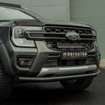 Ford Ranger 2023- Barre de spoiler City noire de 76 mm / barre avant