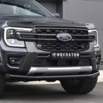 Ford Ranger 2023- Barre de spoiler City noire de 76 mm / barre avant