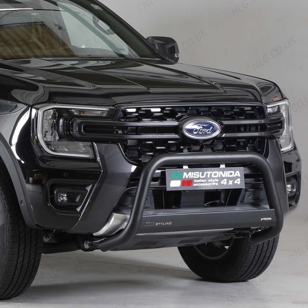 Ford Ranger 2023 - Pare-buffle noir en forme de A de 63 mm