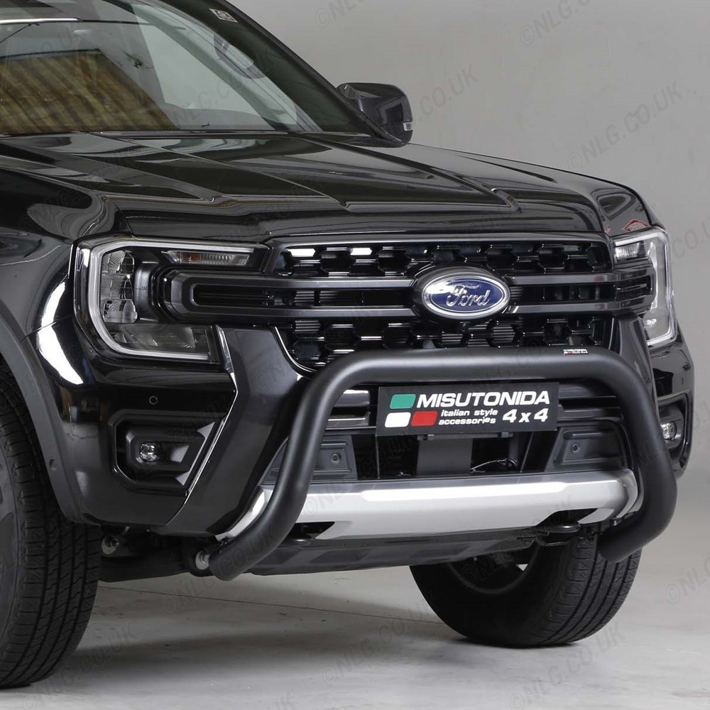 Ford Ranger 2023 - Pare-buffle noir 76 mm