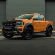 Jante en alliage emblématique Predator de 20 po pour Ford Ranger 2023 - Noir mat