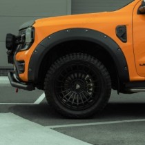 Jante en alliage emblématique Predator de 20 po pour Ford Ranger 2023 - Noir mat