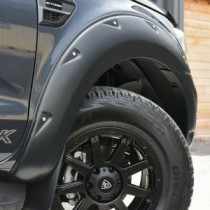 Passages de roue X-Treme 9 pouces pour Ford Ranger XL / XLT et Limited 2019-2022 - Noir mat