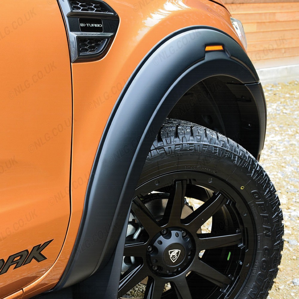 Passages de roue Ford Ranger 2019 On Sport XV-R - Noir mat