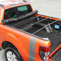 Couvre-caisse souple enroulable avec rails pour Ford Ranger 2019-2022