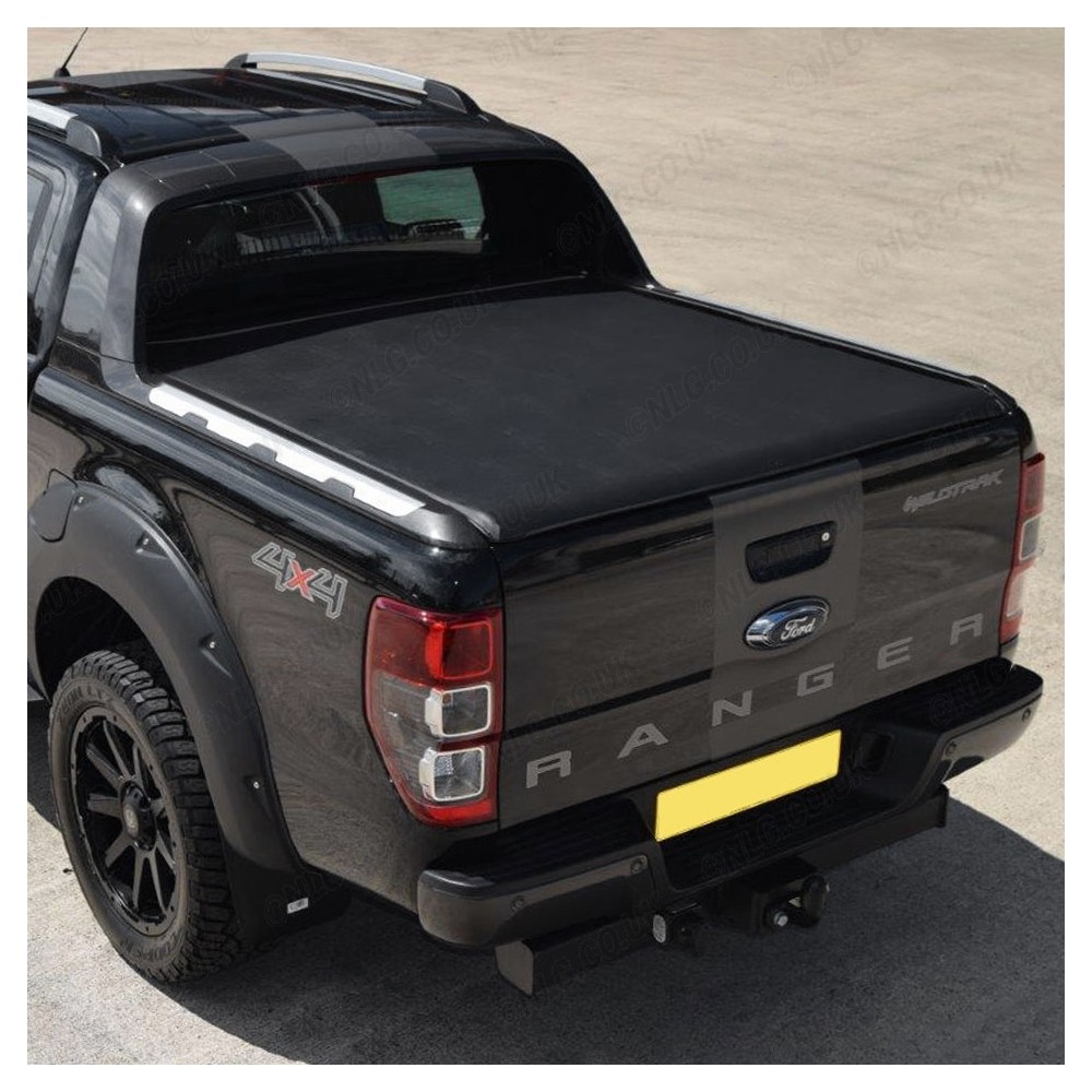 Housse de protection souple enroulable pour tonneau Ford Ranger Wildtrak 2019-2022