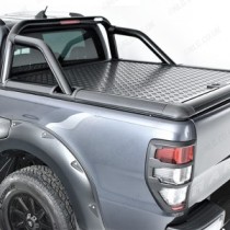 Ford Ranger 2019-2022 ProTop Lift-Up Alu-Cover (compatible avec l'arceau de sécurité d'origine)