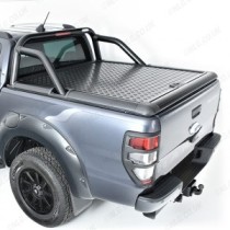 Ford Ranger 2019-2022 ProTop Lift-Up Alu-Cover (compatible avec l'arceau de sécurité d'origine)