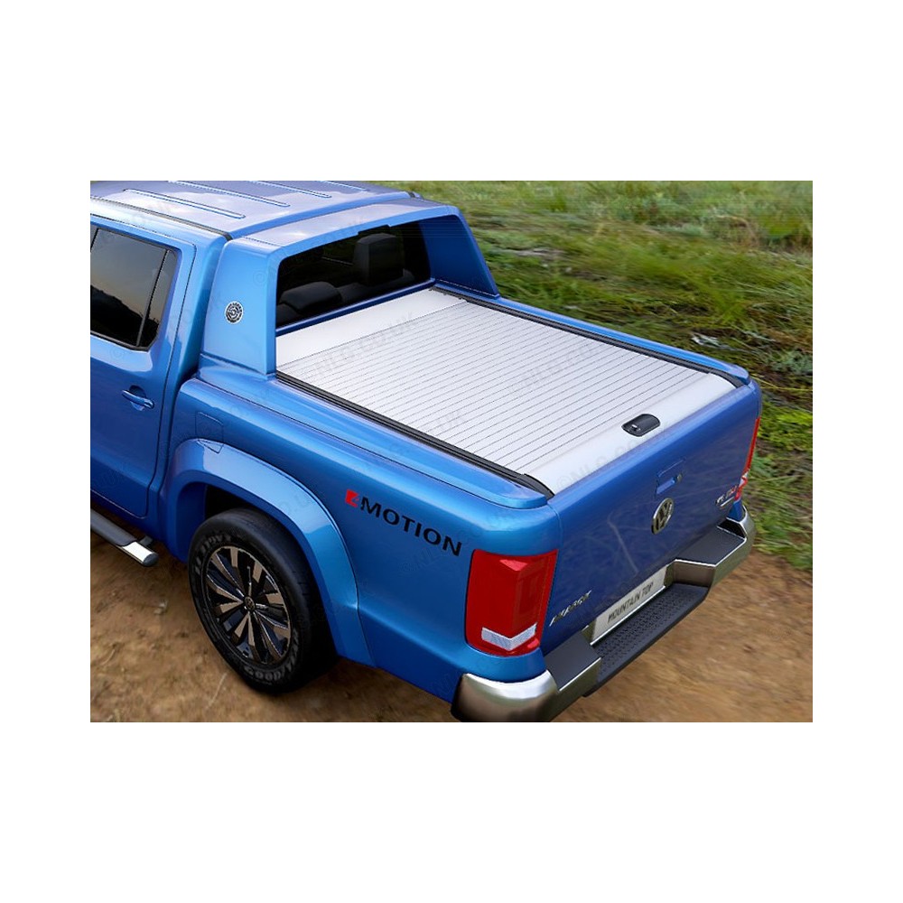 Volet roulant Mountain Top pour VW Amarok Aventura 2017-2020 - Argent