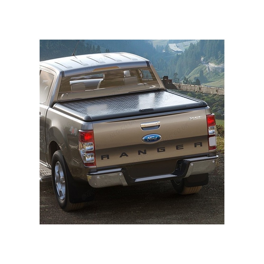 Couvercle relevable en tôle gaufrée Mountain Top pour Ford Ranger 2012-2022