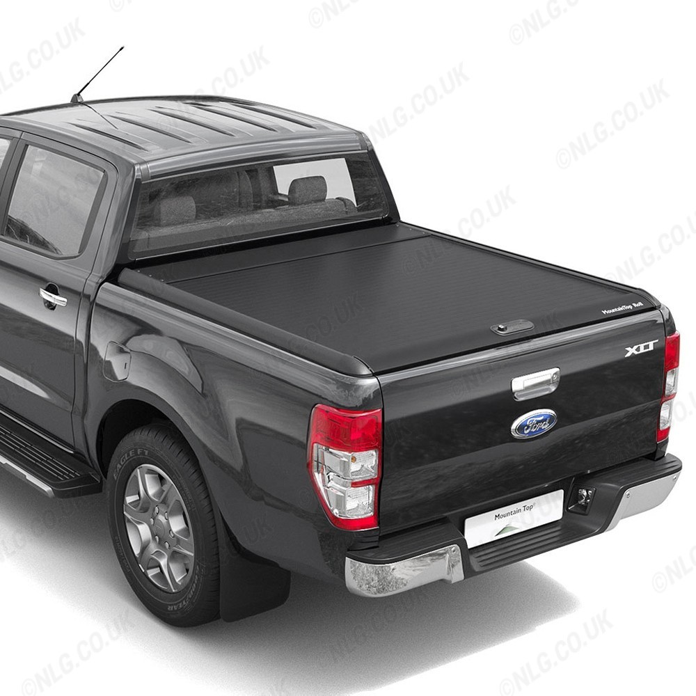 Volet roulant noir Mountain Top Roll pour Ford Ranger XLT et Limited 2012-2022