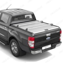 Ford Ranger XLT et Limited 2012-2022 Volet roulant Mountain Top Roll Silver