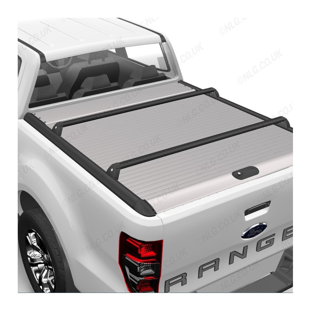 Barres transversales noires MT Roll pour Ford Ranger 2012 - 2022