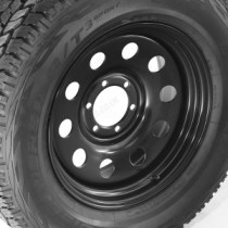 Jantes en acier modulaires noires Ford Ranger 18" - Décalage large