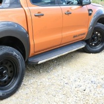 Jantes en acier modulaires noires Ford Ranger 18" - Décalage large