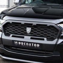 Calandre en maille Predator pour Ford Ranger 2019 et plus - Noir brillant/mat