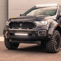 Calandre en maille Predator pour Ford Ranger 2019 et plus - Noir brillant/mat