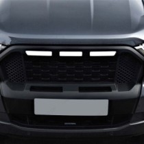 Ford Ranger 2019-2022 Thunder Grille Noir Mat Avec Accents Rouges