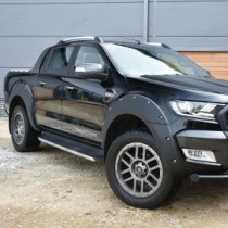 Ford Ranger 2019 sur jante en alliage 20x9 Hawk Dakar - Gris mat