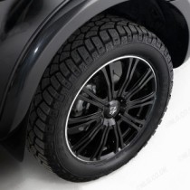 Jante en alliage Wolf Vermont 20x9,5 pour Ford Ranger 2019 - Noir brillant