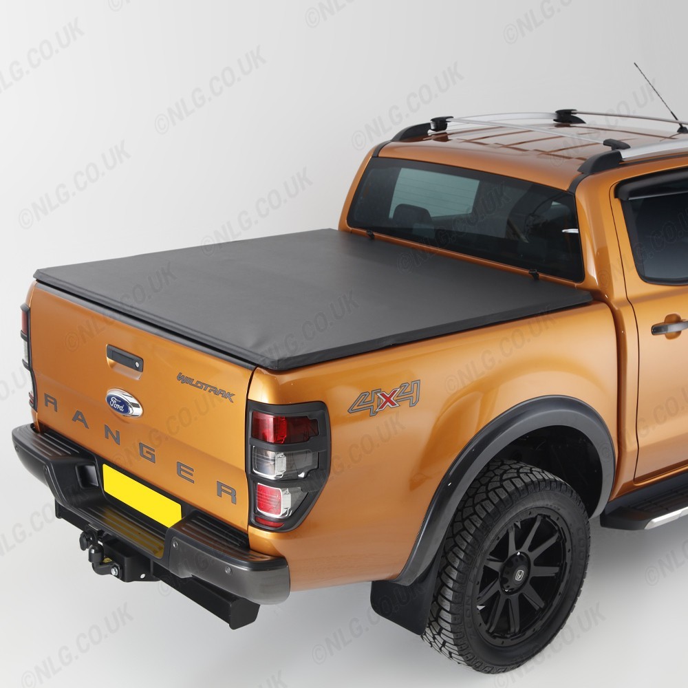 Couvre-caisse Ford Ranger 2012-2019 avec bouton-pression caché