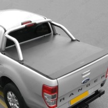 Housse de tonneau souple enroulable pour s'adapter à l'arceau de sécurité d'origine pour le Ford Ranger D/C 2012